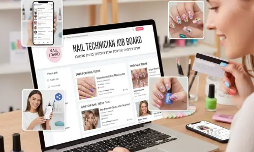 חיפוש והצעות עבודה לנייליסטיות