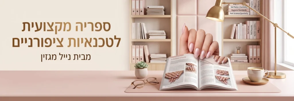 ספריה מקצועית לטכנאיות ציפורניים